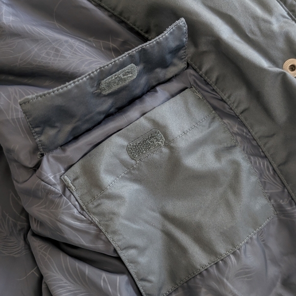 Eddie Bauer Hooded Goose Down Parka Women's Large Puffer Jacket Aqua Blue - Picture 8 of 12